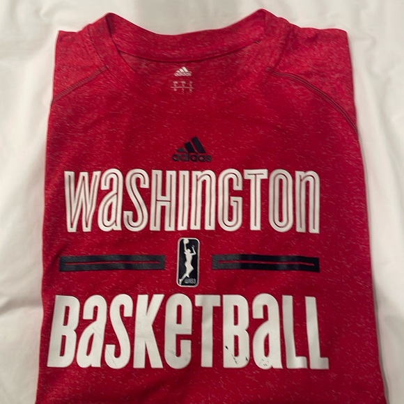 Adidas Washington WNBA Basketball t-shirt - Picture 1 of 4